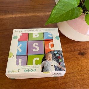NWT Pearhead baby’s name photo blocks le…